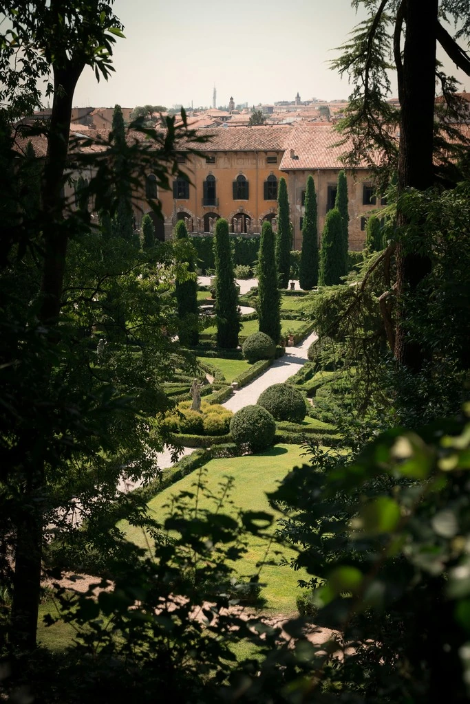 A view of a large estate from a distance